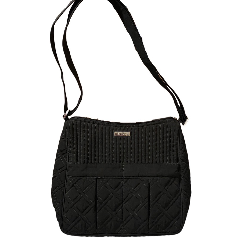 Vera Bradley Black Quilted Crossbody - Insulated Lunch Bag